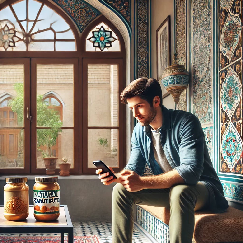 بهترین کره بادام زمینی اصفهان