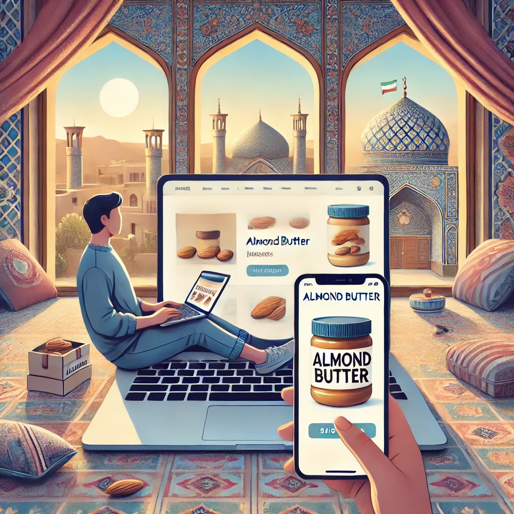 خرید کره بادام درختی در شیرازی