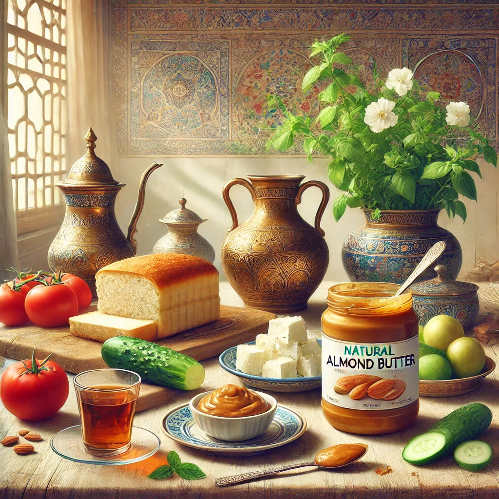 صبحانه با بهترین کره بادام درختی در اصفهان