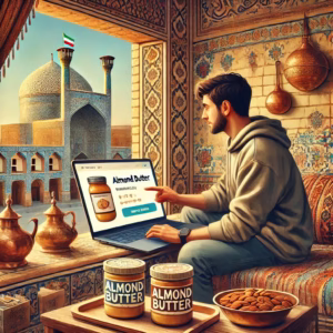خرید کره بادام درختی در اصفهان به صورت آنلاین
