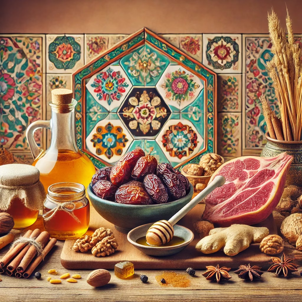 مواد غذایی با طبع گرم
