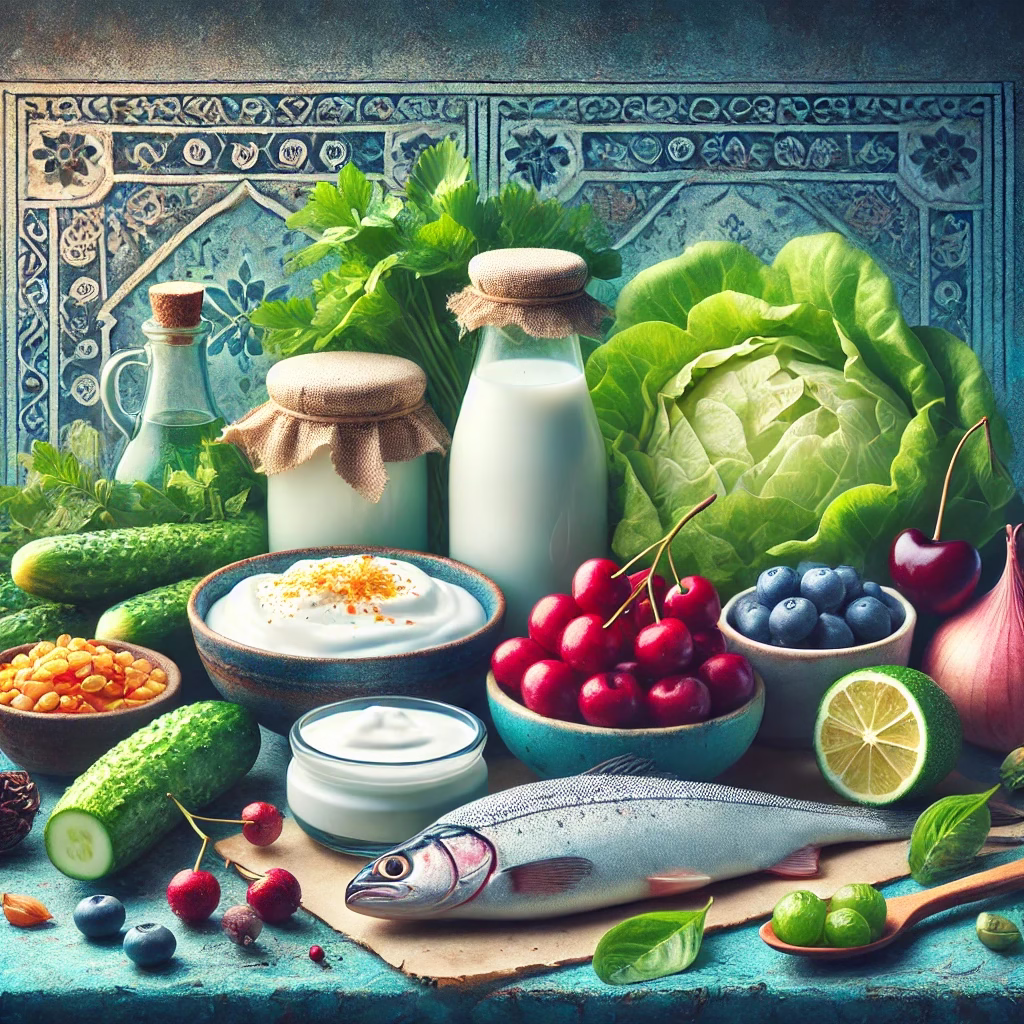 مواد غذایی با طبع سرد