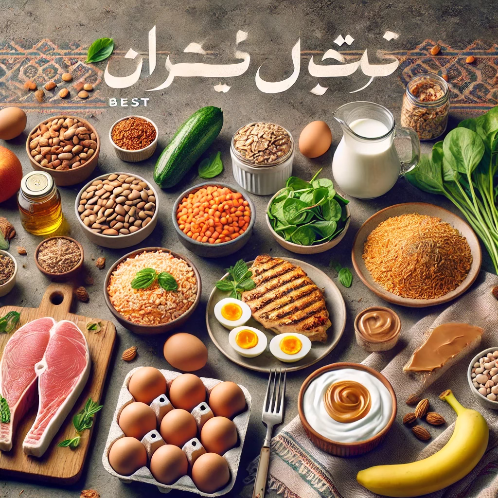 بهترین خوراکی‌های ارگانیک برای عضله‌سازی