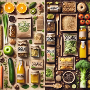 تفاوت محصولات ارگانیک و غیرارگانیک چیست