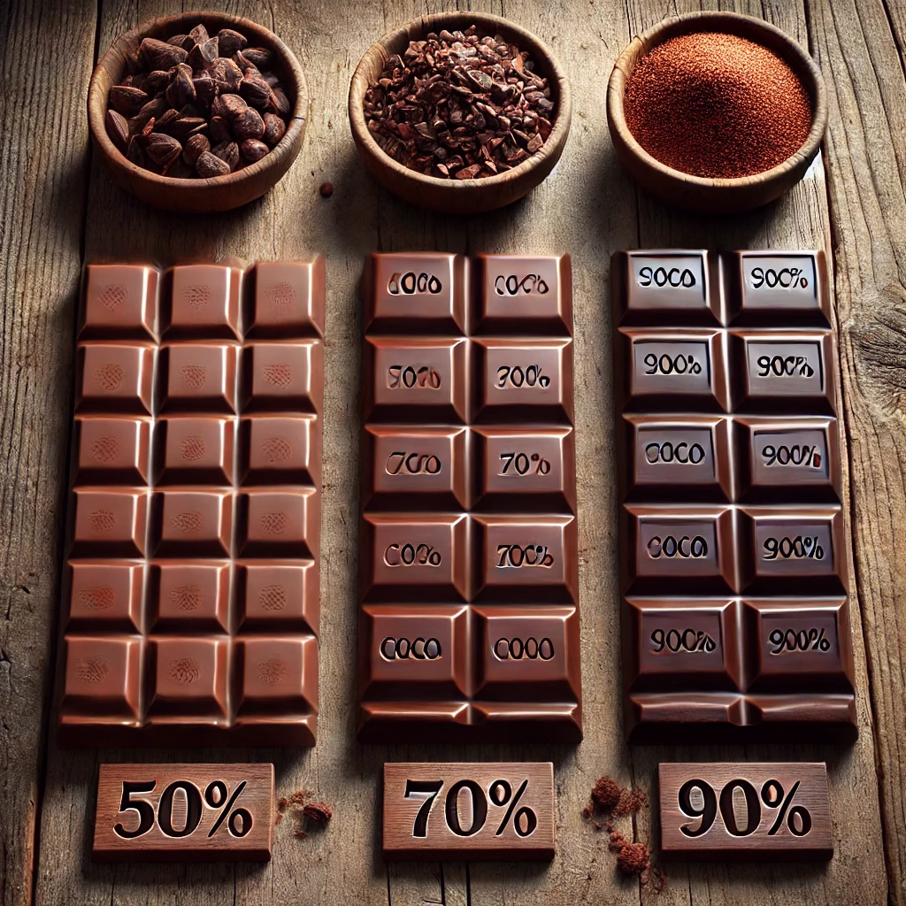 شکلات تلخ چند درصد بخوریم