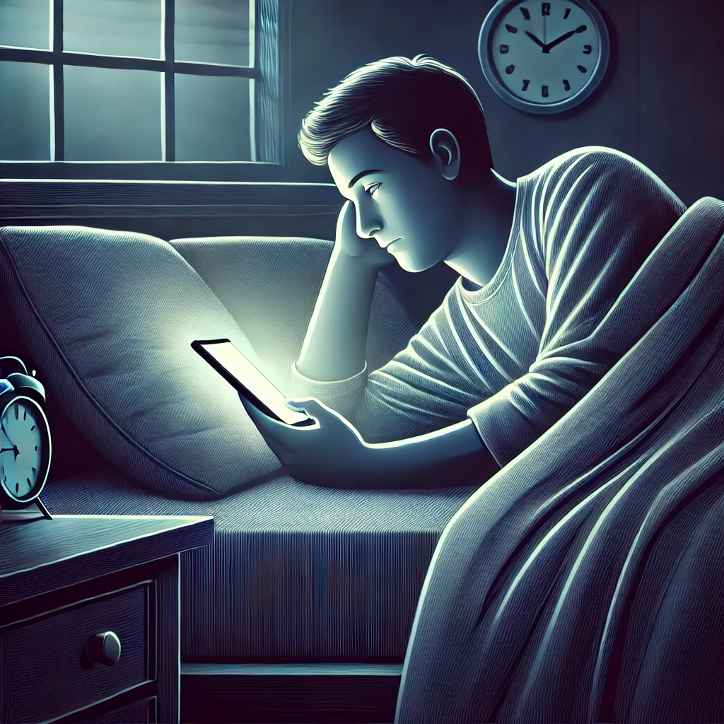 تأثیر استفاده از موبایل بر کیفیت خواب