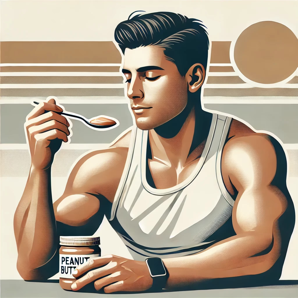 تأثیر کره بادام زمینی در بازسازی عضلات