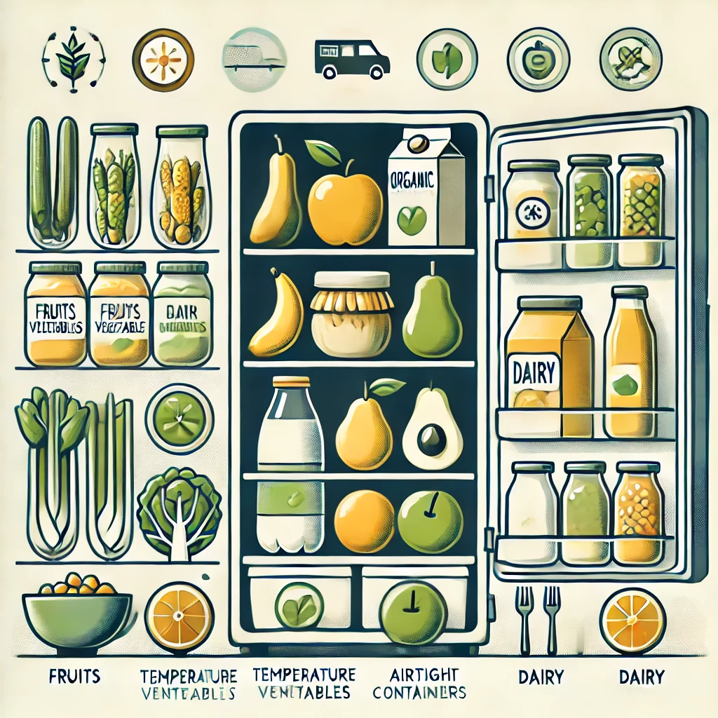بهترین روش های نگهداری محصولات ارگانیک