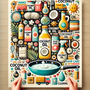 کاربردهای خانگی روغن نارگیل