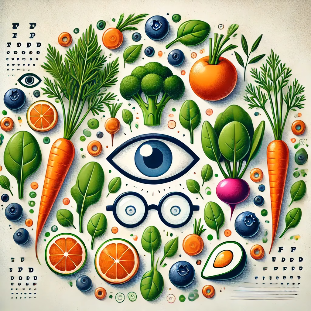 مواد غذایی مفید برای تقویت بینایی