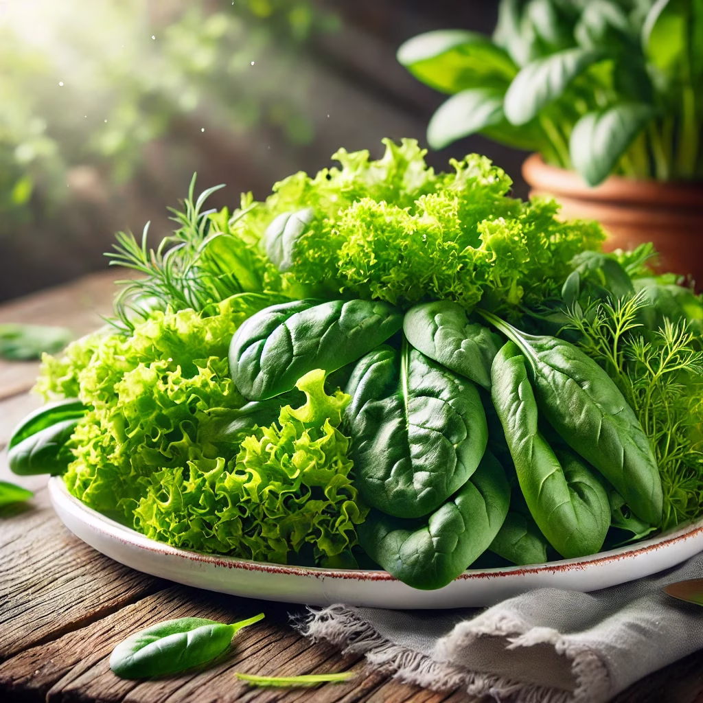 خواص مصرف سبزیجات برگ دار