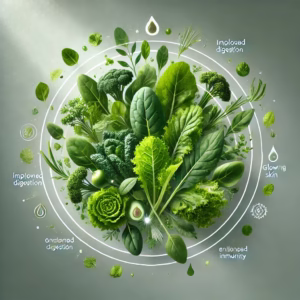 خواص مصرف سبزیجات برگ دار