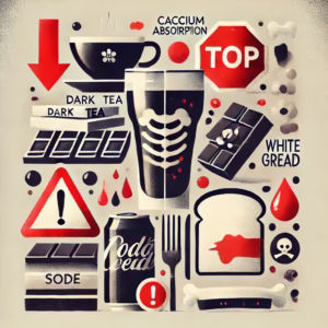 مواد غذایی مضر برای جذب کلسیم