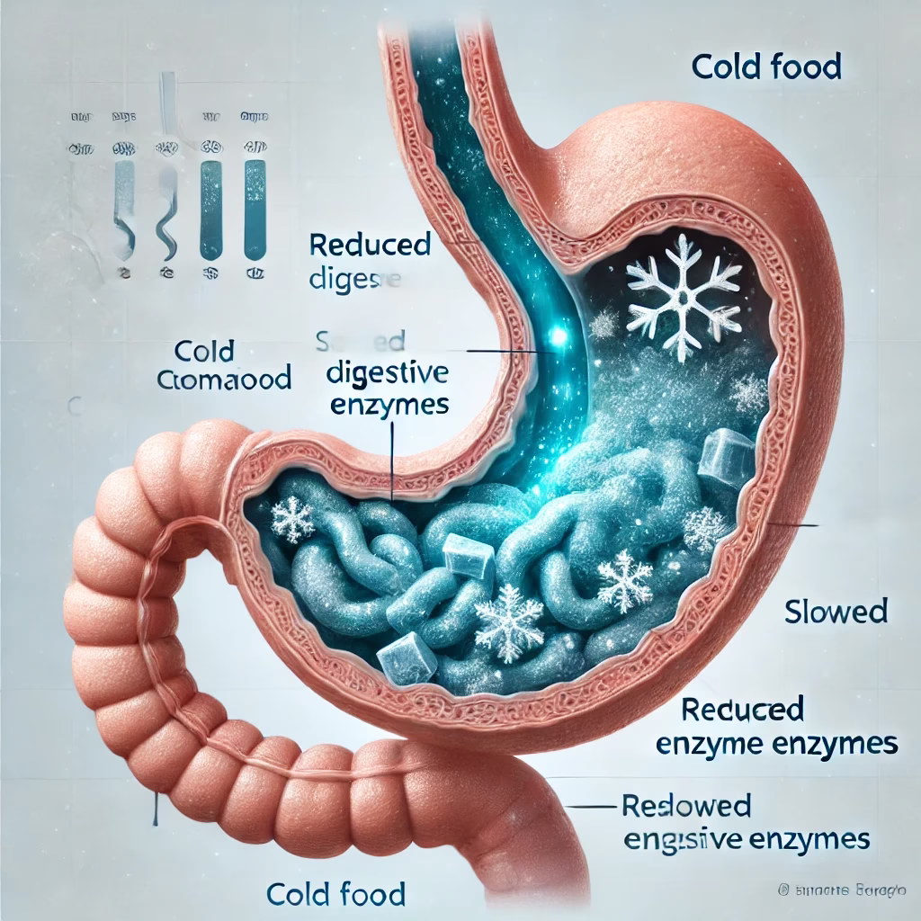 مضرات مصرف غذای سرد برای بدن