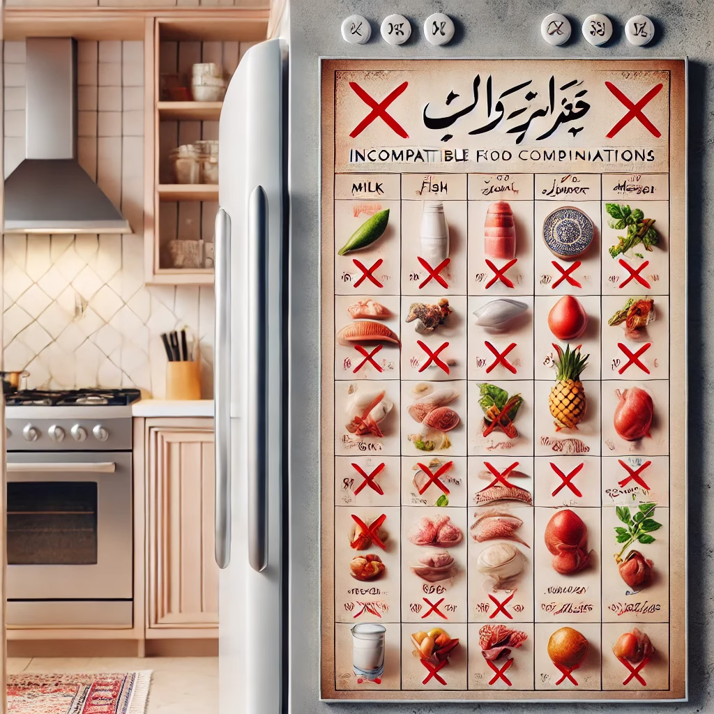 ترکیب های مضر با تخممرغ