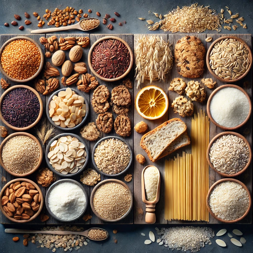 مقایسه غلات کامل و غلات تصفیه شده