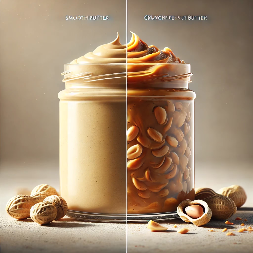 فرق کره بادام زمینی ساده و کرانچی