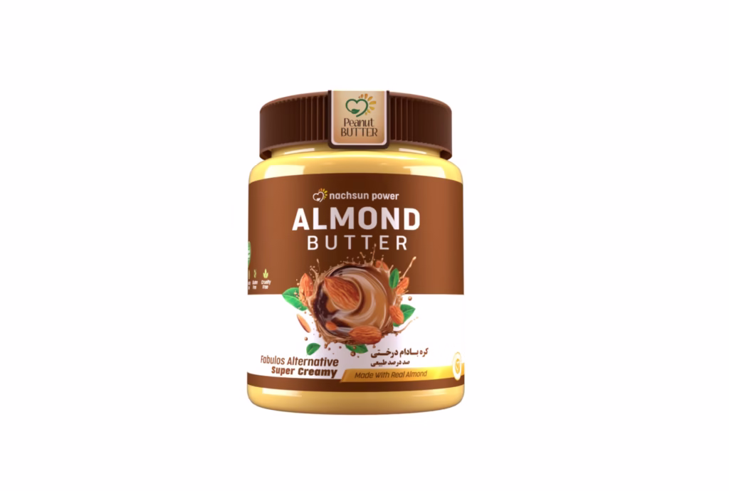 کره بادام درختی با آسیاب 20 میکرون