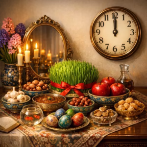 لحظه دقیق تحویل سال 1405