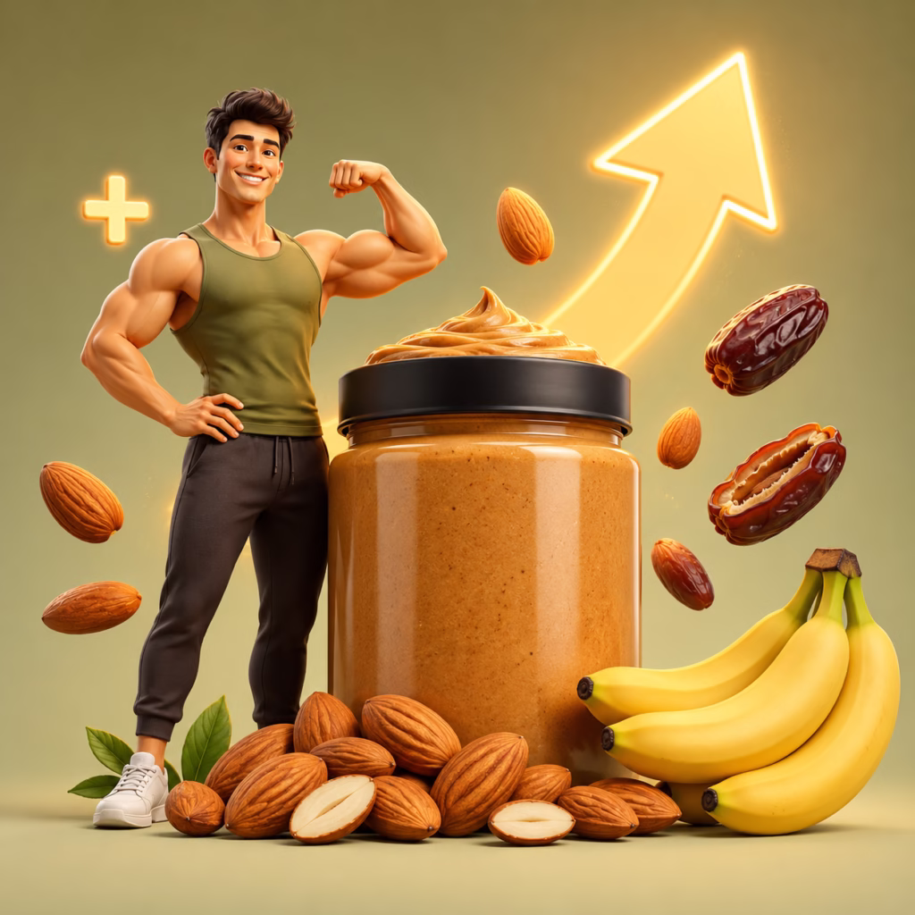 کره بادام درختی برای چاقی