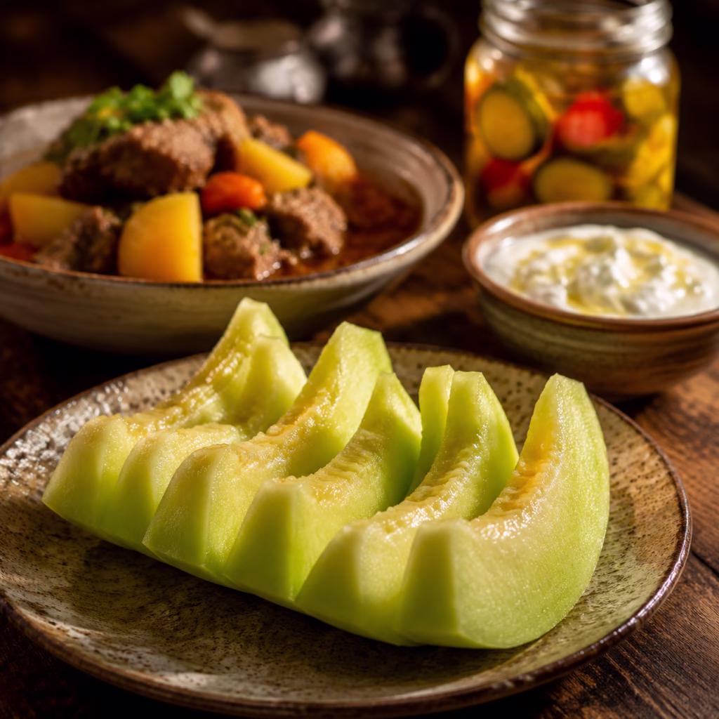 ترکیبات مضر با خربزه