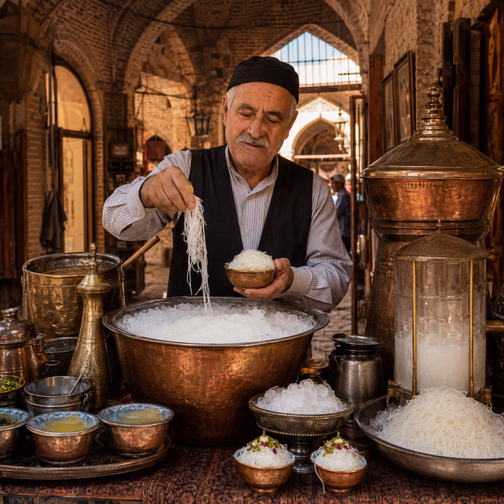 داستان پیدایش فالوده شیرازی