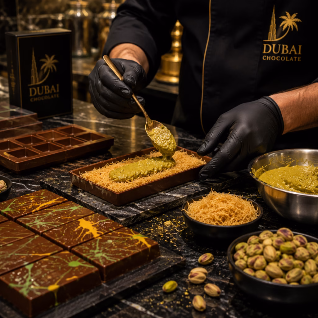 علت محبوبیت شکلات دبی