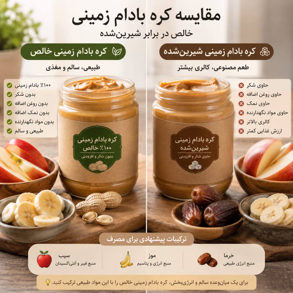 مصلح کره بادام زمینی